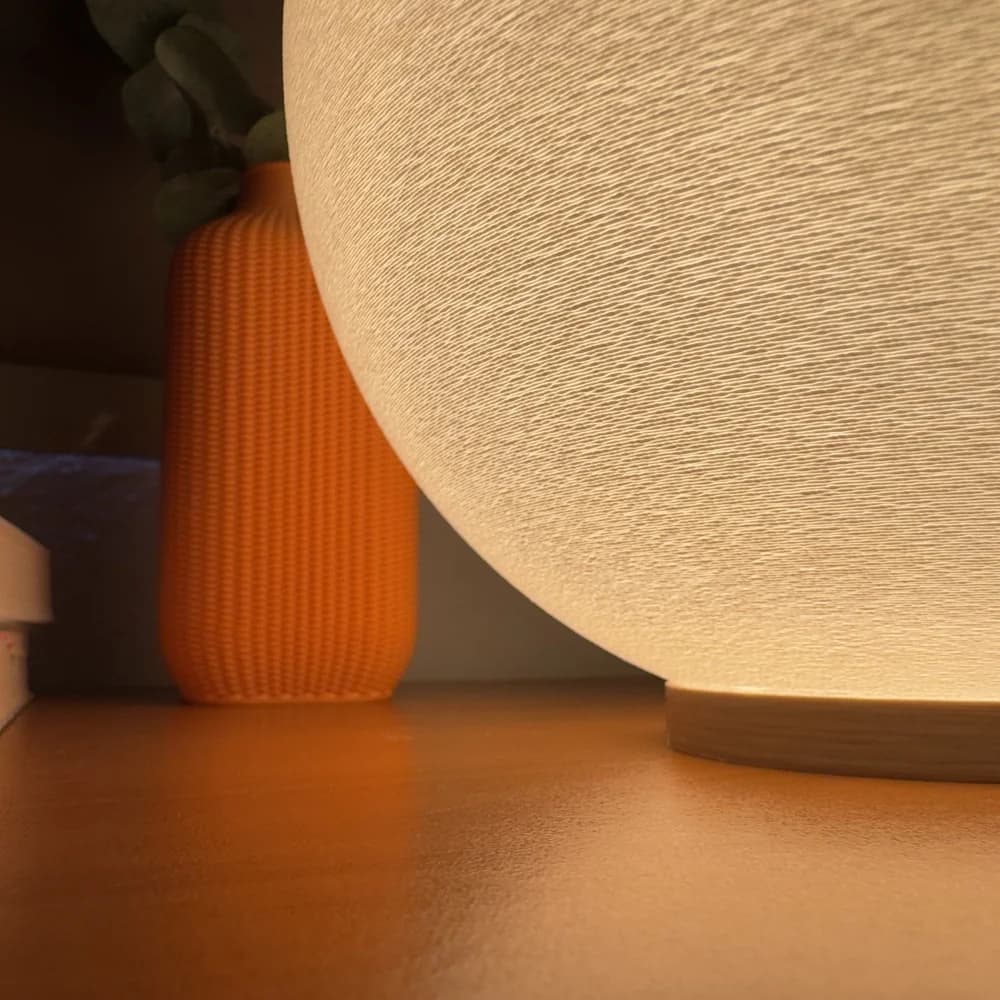 Lámpara de mesa Esfera 200mm - sin soportes - E27 — Imagen 3